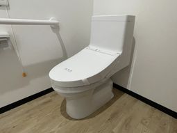 使いやすい設備のトイレ
