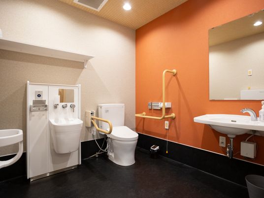 利用者支援の洗面所