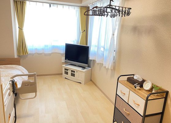 居心地の良い明るい居室