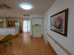 清潔感のある廊下