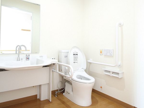 清潔感あるトイレ設備
