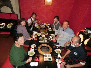 笑顔があふれる食事の時間