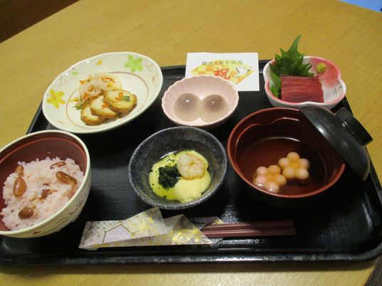 季節料理の盛り合わせ、料理