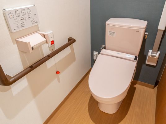 安心の設備が整うトイレ