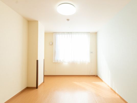 自然光豊かな部屋