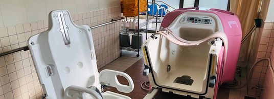 最新設備の浴槽