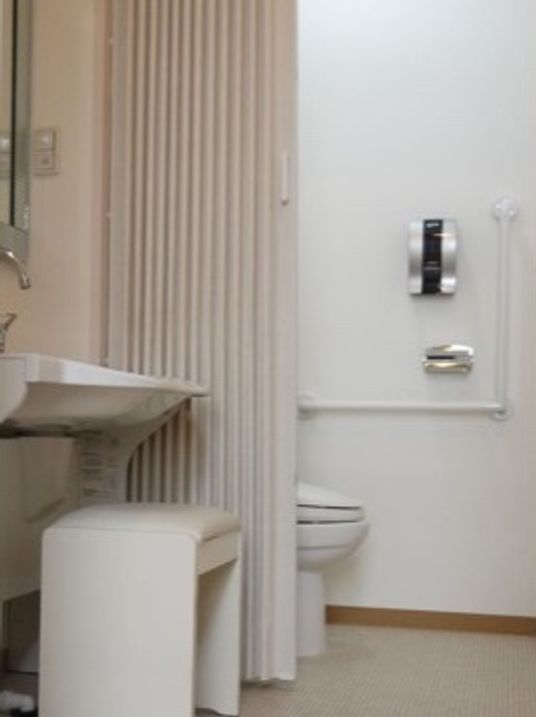 清潔感のある洗面トイレ