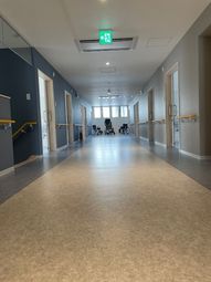 明るく広々とした廊下