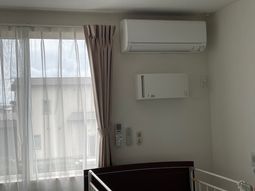 清潔な空間の居室