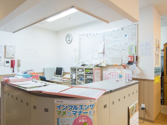 スタッフの執務スペース