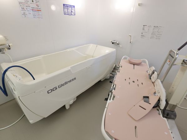 浴室設備とリフトチェア