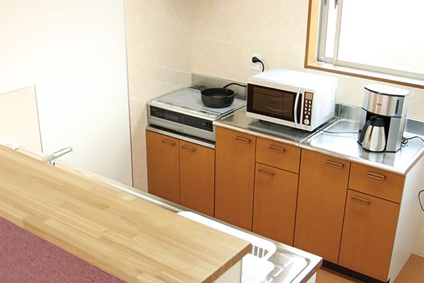 使いやすい設備のキッチン