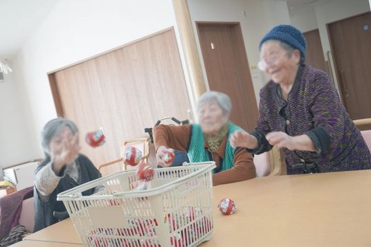 笑顔あふれる共有スペース