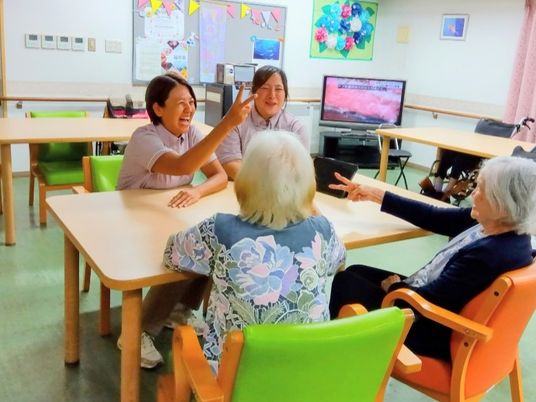 和やかなひと時の共有スペース
