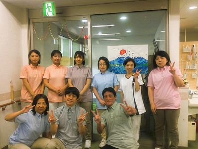 笑顔のスタッフ