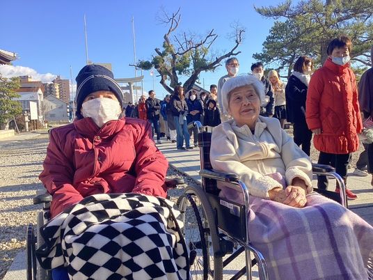 開放的な屋外スペース