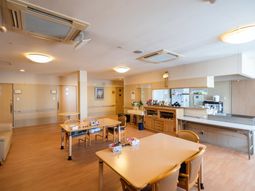 明るい共有スペース