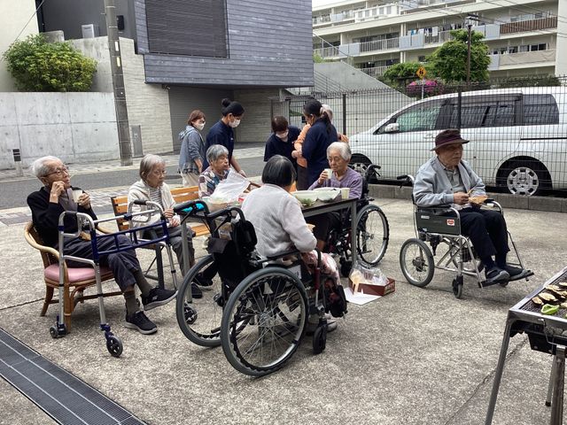 BBQイベントも定期的に実施