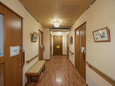 清潔な廊下の様子