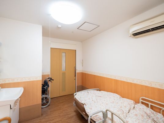 清潔な居室の一角