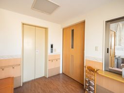 居心地の良い居室の一角