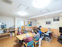 共有スペースでのひととき