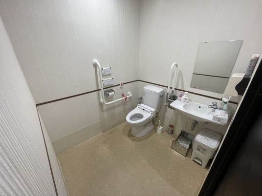 設備の整ったトイレ