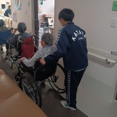 廊下での一幕