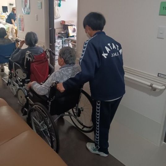 廊下での一幕