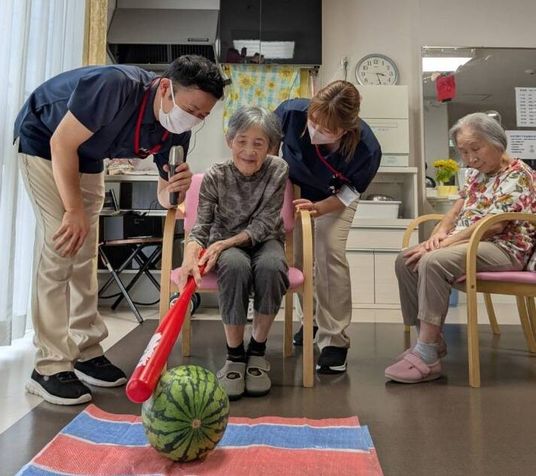 利用者が楽しむ共有スペース