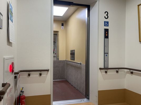 使いやすいエレベーター