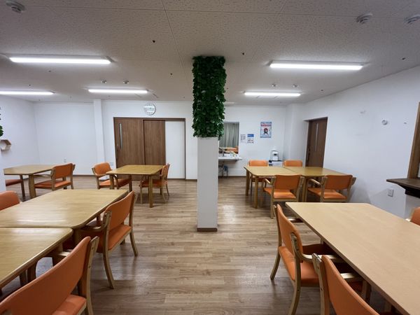 開放感のあるダイニングルーム  