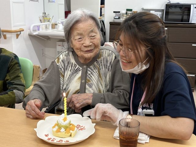 お誕生日のお祝い