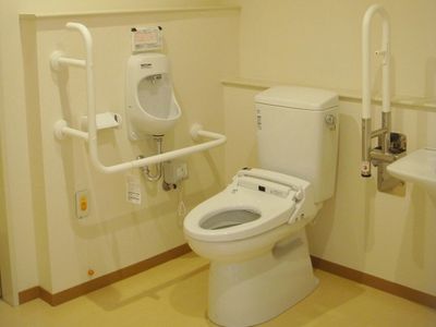 機能的なトイレ