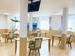 快適な食堂の風景