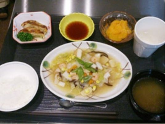 和食の食事セット