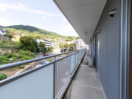 バルコニーからの景色