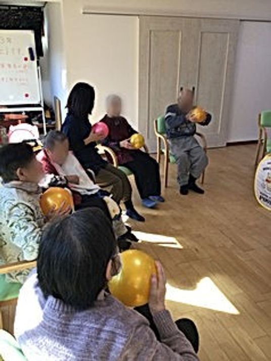 笑顔の時間が流れる部屋