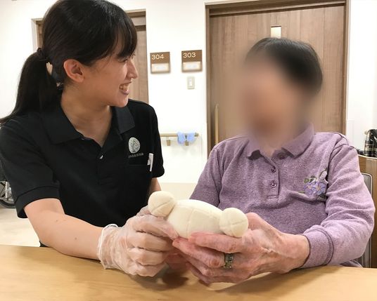 温かい交流の様子