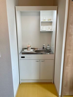 シンプルな洗面台