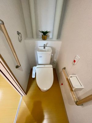 清潔感のあるトイレ空間