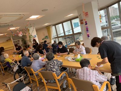 活動的な共有スペース