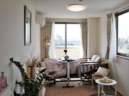 快適な居室の一角