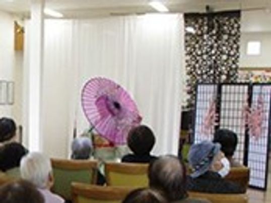 和傘のディスプレイ室