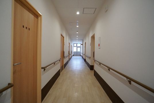 清潔感のある廊下