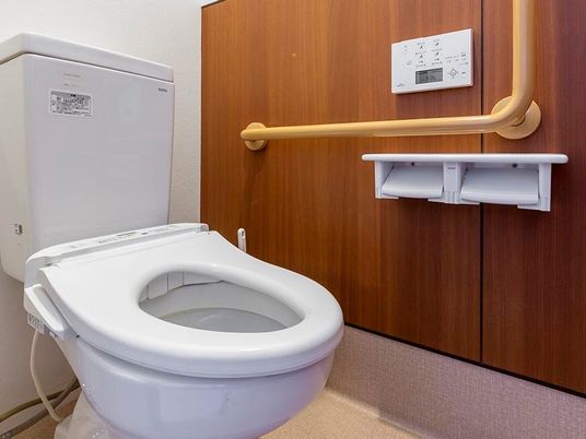 手すり付きトイレ設備