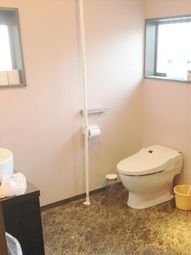 清潔なトイレの一角