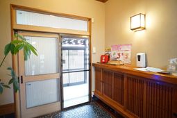 エントランスのレセプションエリア