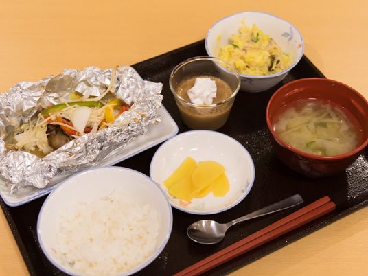 栄養バランスのとれた食事内容
