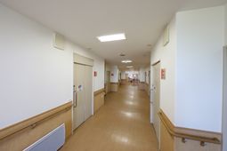 清潔感のある廊下の様子